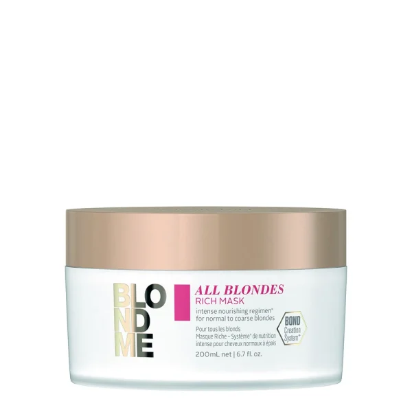 Masque Riche All Blondes BlondMe Schwarzkopf 3