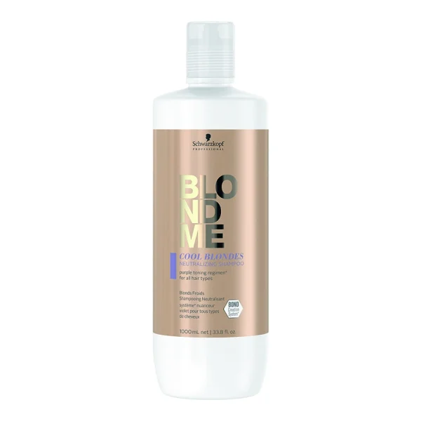 Shampooing Neutralisant Blonds Froids BlondMe Schwarzkopf 3