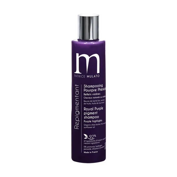 Shampooing Repigmentant Colorant Pourpre Phénicien Patrice Mulato 200ml 1