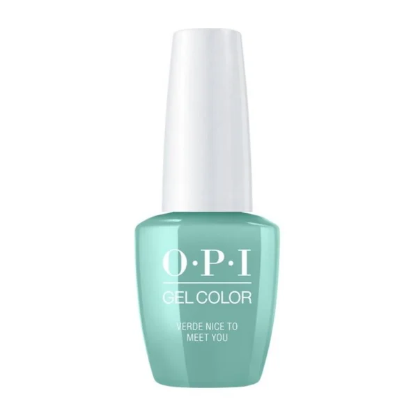 Vernis GelColor Verde Nice To Meet You OPI 15ml 1